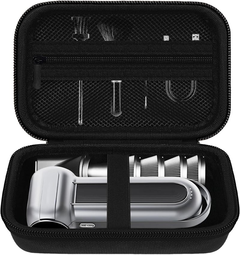 HESPLUS Case Compatible with WOLFBOX MF100 /MF50 Electric Air Duster – Travel Portable Zippered Storage Bag, Black (Case Only) - Image 2